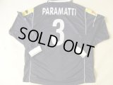 ユベントス００/０１（３ｒｄ)ミケーレ・パラマッティ　選手用ストック放出品