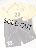 FC京都BAMB　＃２３選手実使用　GKユニ上下セット