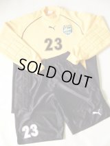 FC京都BAMB　＃２３選手実使用　GKユニ上下セット