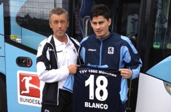 画像6: 1860ミュンヘン 2012/13 トレーニングプルオーバー #18 イスマエル・ブランコ 選手実使用品 Lサイズ uhlsport