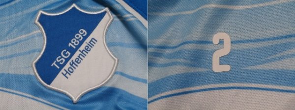 画像3: ホッフェンハイム 2011/12 トレーニングシャツ アンドレアス・ベック 選手実使用品 Lサイズ puma