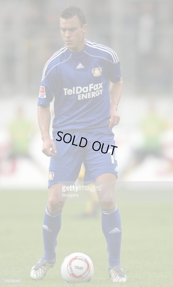 画像5: レバークーゼン10/11EL(3rd)ハノ・バーリッチュ　ユニフォーム　選手支給品　L　adidas