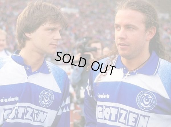 画像4: デュイスブルク 1994/95 ホーム ユニフォーム Mサイズ diadora