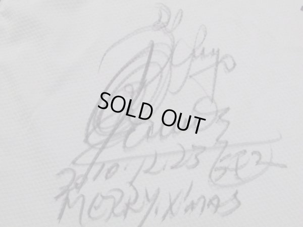 画像4: 東京ヴェルディ　トレーニングシャツ　ラモス瑠偉直筆サイン入り　スタッフ支給品？