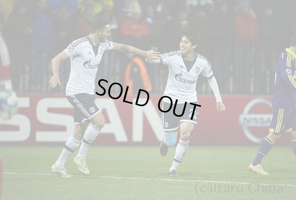 画像5: シャルケ 2013/15 CL アウェイ ユニフォーム マルコ・ヘーガー 選手実支給品 M(7)サイズ adidas