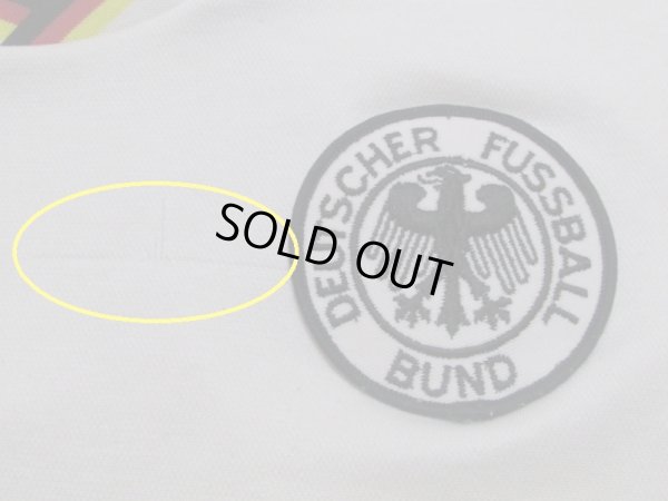 画像3: ドイツ代表86(H)#3(アンドレアス・ブレーメ)　ユニフォーム　デサント製　O　adidas