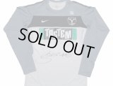 鹿島アントラーズ トレーニングシャツ #56 スタッフ支給品 ジョルジーニョ監督直筆サイン入り L nike