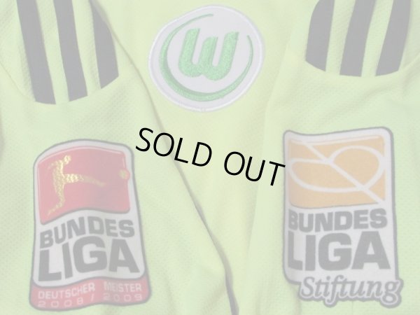 画像3: ヴォルフスブルク 2009/10 サード ユニフォーム アンドレア・バルザーリ 選手実使用 XLサイズ adidas