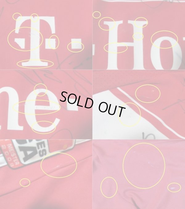 画像5: バイエルン・ミュンヘン 2008/09 ホーム ユニフォーム フランク・リベリー 直筆サイン入り 選手支給品 XLサイズ adidas