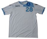 ナポリ 2011/12 CL用 トレーニングシャツ パオロ・カンナヴァーロ 選手実使用品 XLサイズ macron