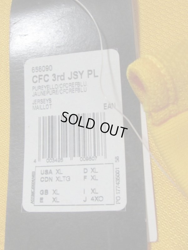 画像4: チェルシー 2008/09 サード ユニフォーム ミヒャエル・バラック 選手用ストック放出品 XLサイズ adidas