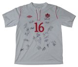 カナダ代表 2012/13？ アウェイ ユニフォーム #16  直筆サイン入り Mサイズ umbro