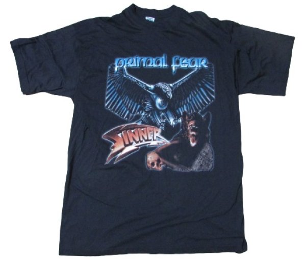 画像1: PRIMAL FEAR ＆ SINNER 1999年ジャパンツアーTシャツ XLサイズ ART WORX ヴィンテージTシャツ