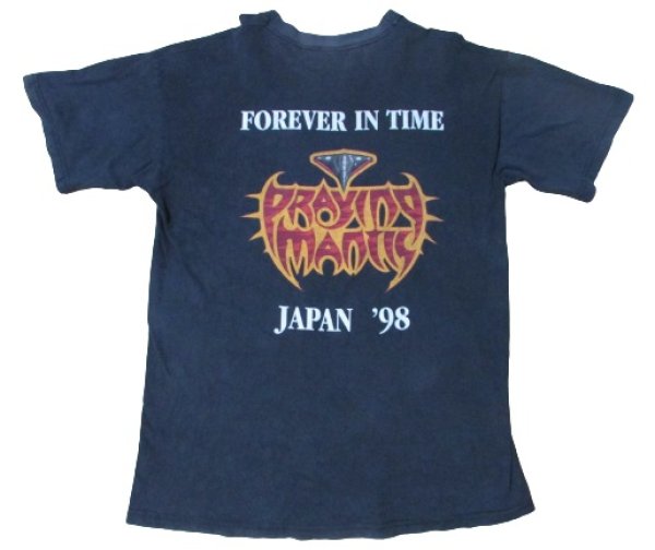 画像2: PRAYING MANTIS FOREVER IN TIME 1998 ジャパンツアー 98 Tシャツ Lサイズ SCREEN STARS ヴィンテージTシャツ