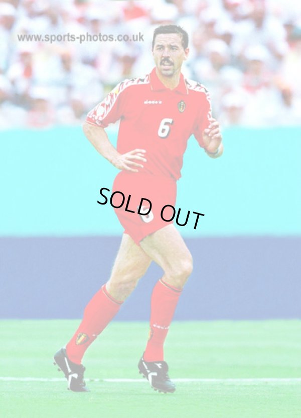 画像6: ベルギー代表 1994/96 ホーム ユニフォーム #6(ロレンツォ・スターレンス) Mサイズ diadra