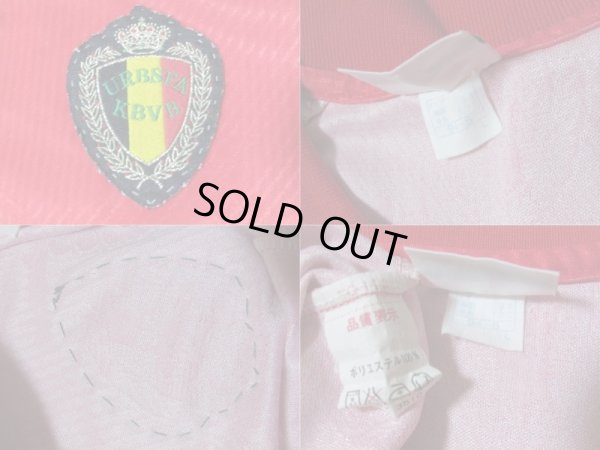 画像3: ベルギー代表 1994/96 ホーム ユニフォーム #6(ロレンツォ・スターレンス) Mサイズ diadra