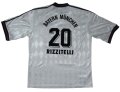 バイエルン・ミュンヘン 1996/97 アウェイ ユニフォーム ルジェーロ・リッツィテッリ 直筆サイン入り Lサイズ adidas