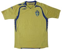 スウェーデン代表 2007/08 ホーム ユニフォーム Mサイズ umbro