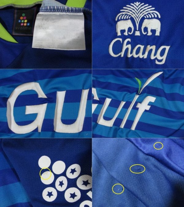 画像4: アユタヤFC 2015 ホーム ユニフォーム Lサイズ svolme