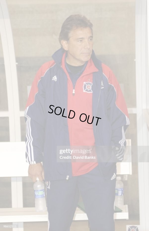 画像7: シカゴファイアーFC 2010/11？ レインジャケット サンプル品 スタッフ支給品？ Lサイズ adidas