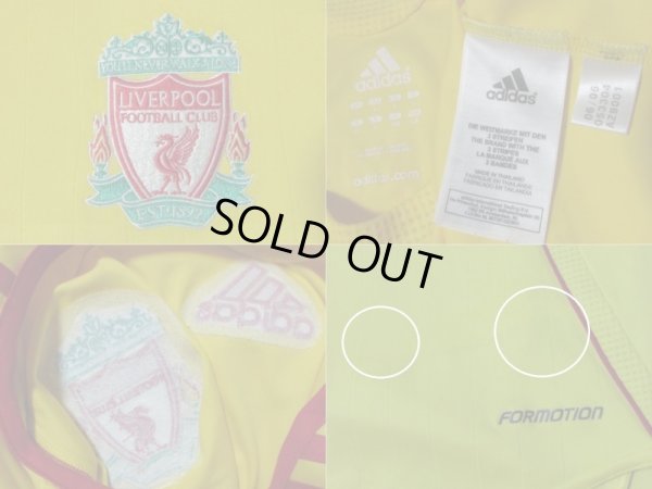 画像3: リバプール 2006/07 アウェイ ユニフォーム ヨン・アルネ・リーセ 選手支給品 Lサイズ adidas