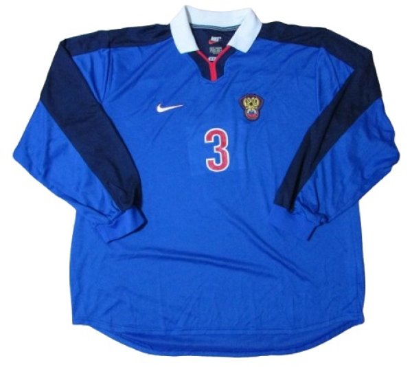 画像1: ロシア代表 1998/00 アウェイ ユニフォーム #3 選手支給品 XLサイズ nike　