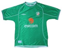 アイルランド代表 2001/03 ホーム ユニフォーム Mサイズ umbro