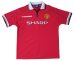 画像1: マンチェスター・ユナイテッド 1998/00 ホーム ユニフォーム Lサイズ umbro (1)