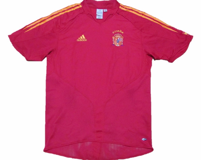 スペイン代表 2004/05 ホーム ユニフォーム  Mサイズ adidas