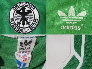 画像3: 西ドイツ代表 1981/82 アウェイ ユニフォーム #16 選手支給品 Lサイズ adidas