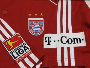 画像3: バイエルン・ミュンヘン０５/０６（Ｈ)ロイ・マカーイ　選手支給品（マーキング違い）