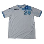 画像: ナポリ 2011/12 CL用 トレーニングシャツ パオロ・カンナヴァーロ 選手実使用品 XLサイズ macron