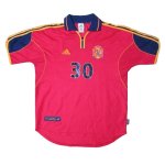 画像: スペイン代表 1999/01 ホーム ユニフォーム  #30 Mサイズ adidas