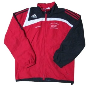 画像1: kv de neimerder wallerfangen 2007 ウインドブレーカー スタッフ支給品？ Lサイズ adidas