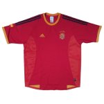 画像:  スペイン代表 2002/04 ホーム ユニフォーム Lサイズ adidas