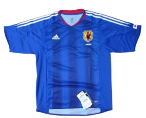 画像1: 日本代表 2004/05 ホーム ユニフォーム Mサイズ adidas 未使用品(紙タグ付き)