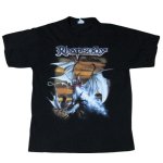 画像: RHAPSODY POWER OF THE DRAGONFLAME 2002 ヨーロッパ＆ジャパンツアーTシャツ Lサイズ？ ヴィンテージTシャツ